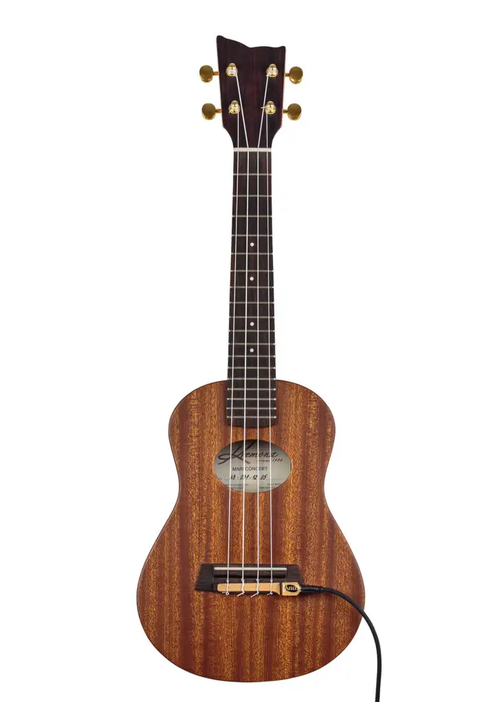 kremona ukulele mari concert pickup front